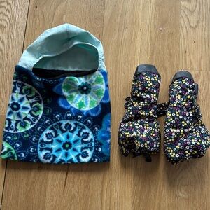 2t Burton gloves with Turtle brand fleece balacava good for going over helmet